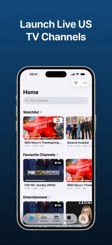 TV Launcher - Live US Channels