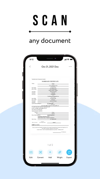 eScan: PDF Scanner App