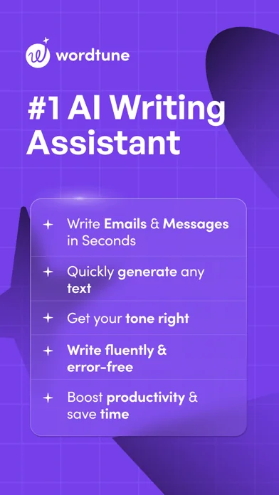 Wordtune: AI Writing Keyboard screenshot 1