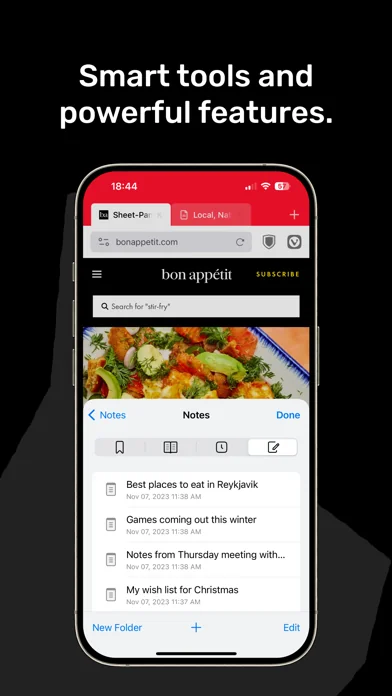 Vivaldi, der starke Webbrowser screenshot 3