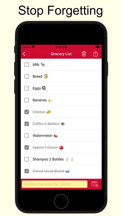 Shopping List - Simple & Easy screenshot 2