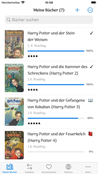 bibliofy: Meine Büchersammlung