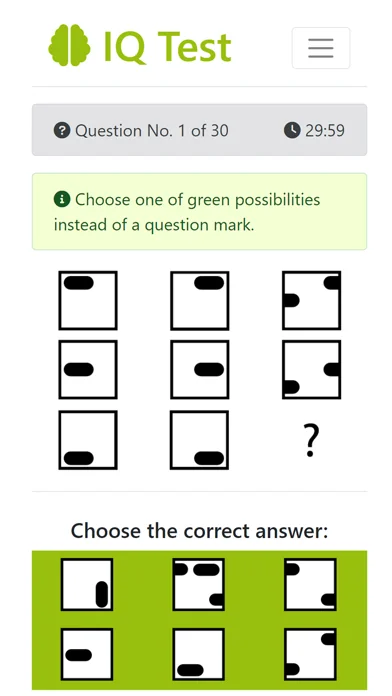 Real IQ Test screenshot 2