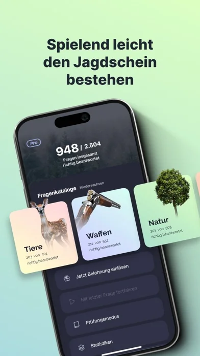 Jagdcoach: Jagdschein, Prüfung screenshot 1