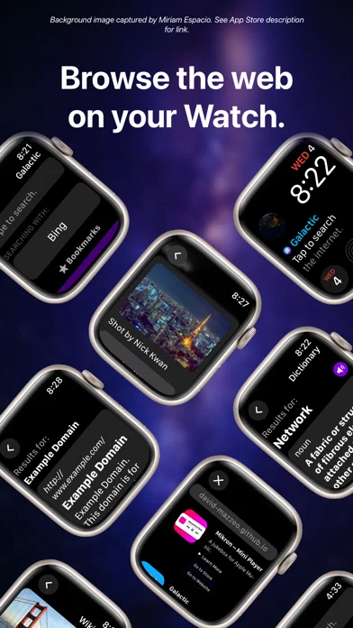 Galactic: Web Browser & Search