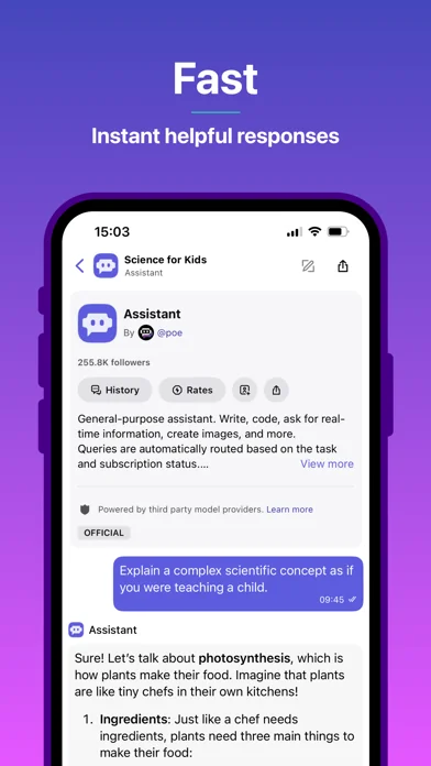 Poe – Fast AI Chat