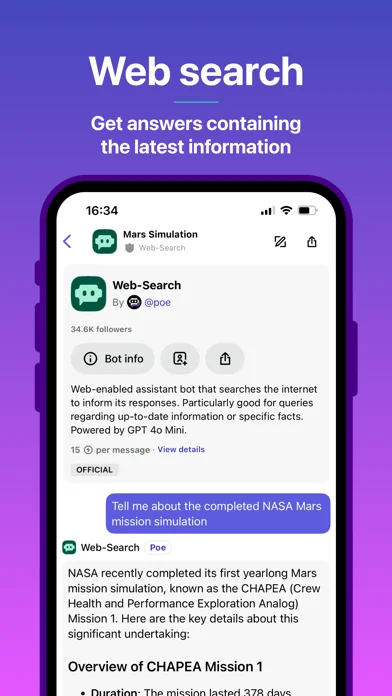 Poe – Fast AI Chat screenshot 4