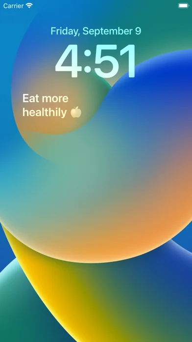 Any Text · Widgets
