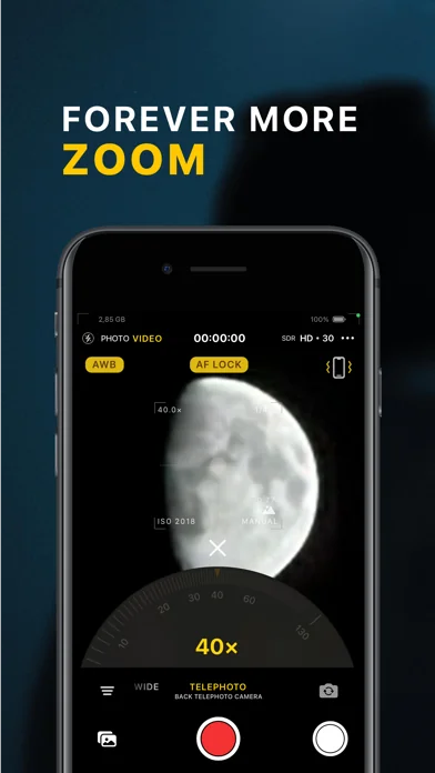 xZoom Cam – PRO Kamera screenshot 2