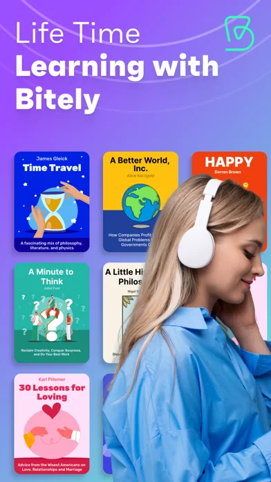 Bitely: Щоденні резюме книг