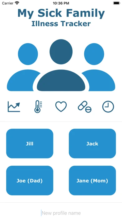 My Sick Family Illness Tracker