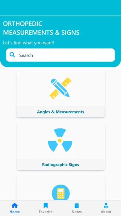 Orthopedic Signs & Angles