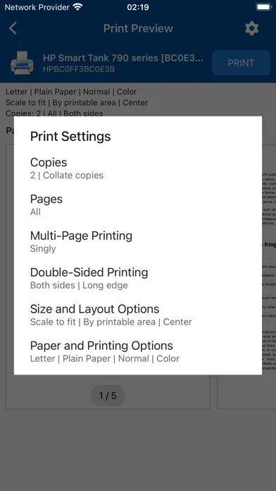 NokoPrint - Mobile Printing screenshot 4
