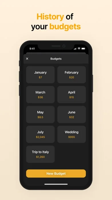Tracky: Geld-Budget-Planer screenshot 4