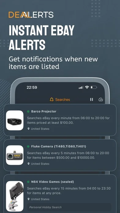 Dealerts: Alerts for eBay