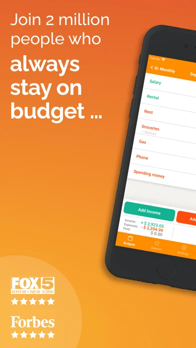 Fudget: Budget Planner screenshot 1
