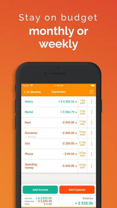 Fudget: Budget Planner screenshot 3