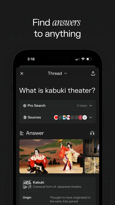 Perplexity - AI Search & Chat screenshot 2