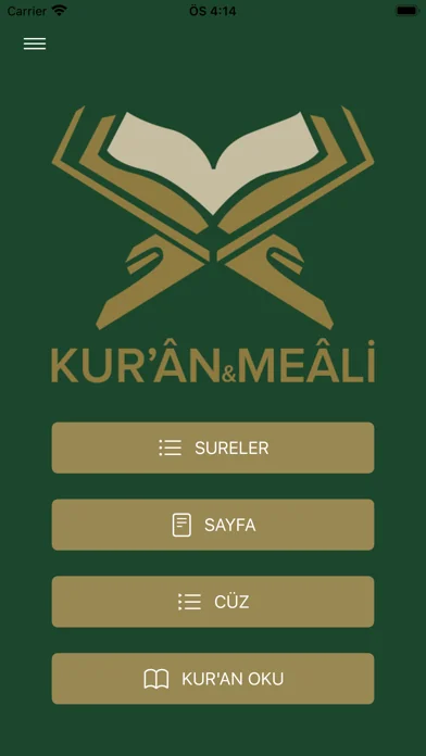 KuranveMeali.com screenshot 1