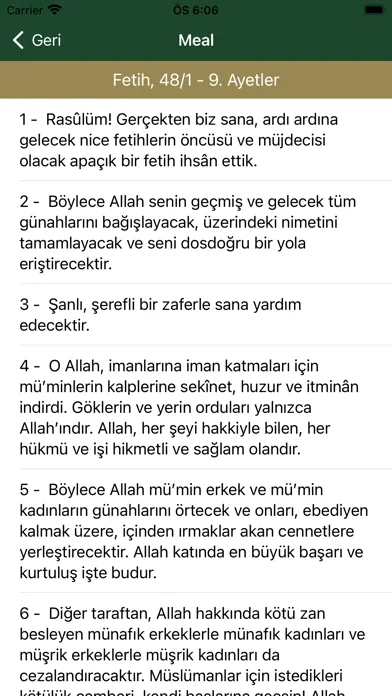 KuranveMeali.com screenshot 3