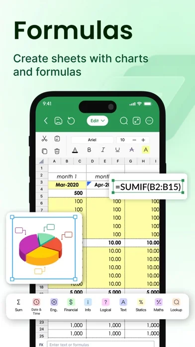 Tabellenkalkulation: Edit XLSX screenshot 4