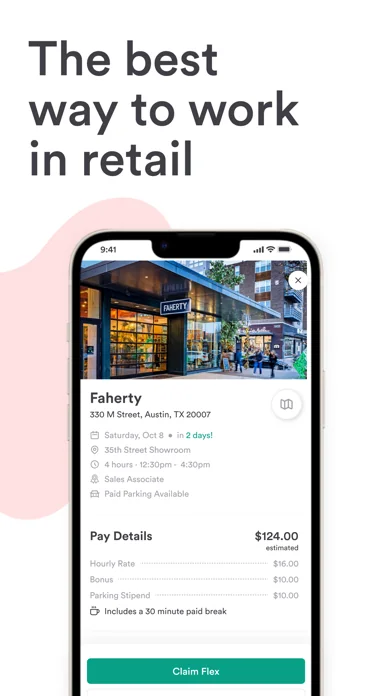 Reflex - Flexible Retail Work screenshot 1