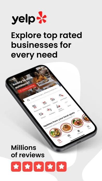 Yelp: Food, Services & Reviews