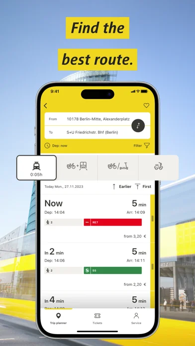 BVG Fahrinfo: ÖPNV Berlin