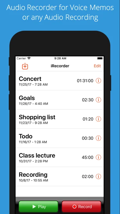 iRecorder Pro - SimpleTouch