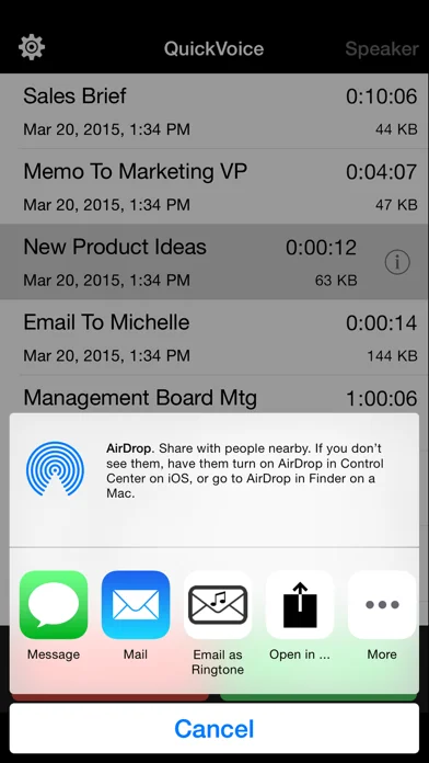 QuickVoice2Text Email (PRO Recorder) screenshot 4