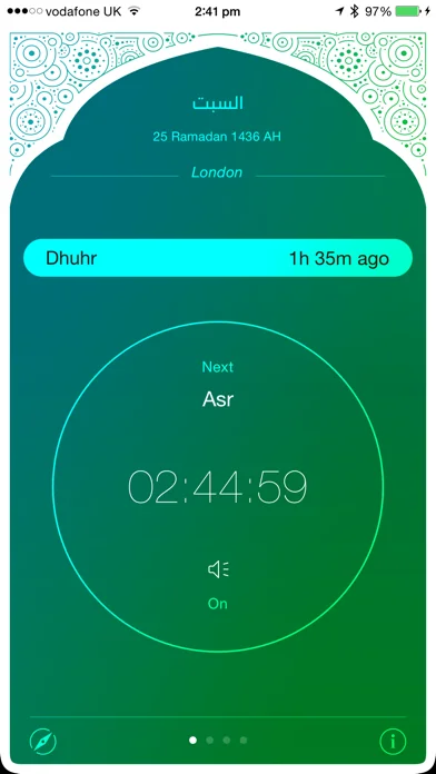 iPray: Adhan · Prayer · Qibla screenshot 1