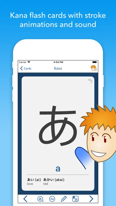 iKana - Hiragana und Katakana screenshot 1