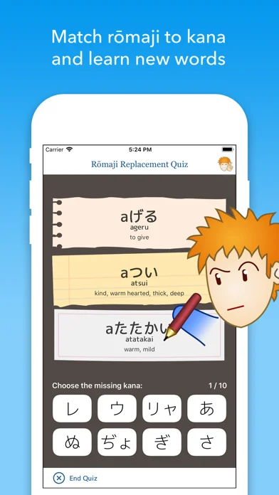 iKana - Hiragana und Katakana screenshot 2