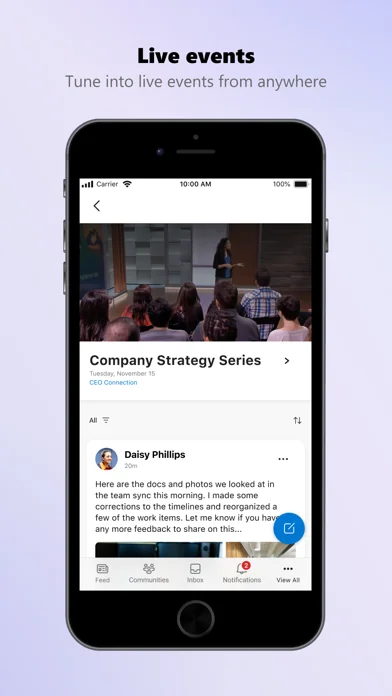 Viva Engage screenshot 2