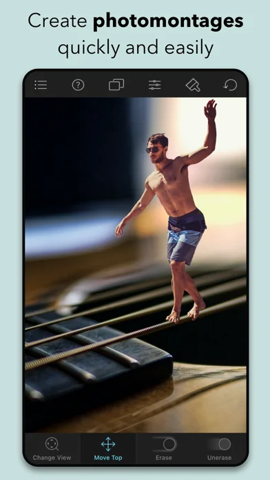 Juxtaposer: cut, combine, edit screenshot 1