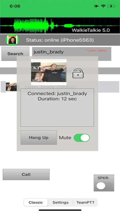 WalkieTalkie VOIP