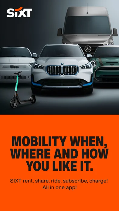 SIXT rent, share, ride & plus