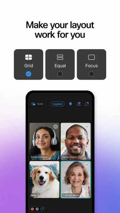 Webex Meetings screenshot 4