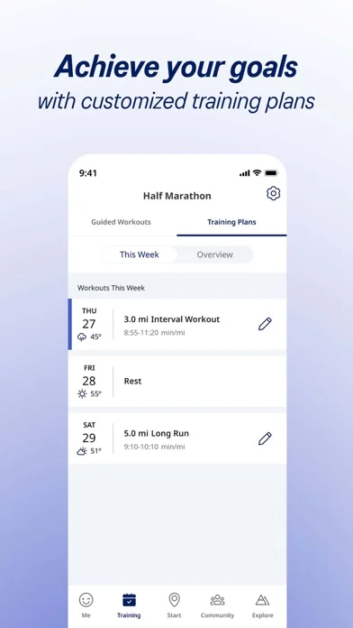 ASICS Runkeeper Lauf-Tracker screenshot 3