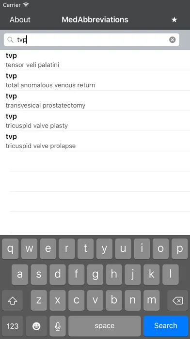 MedAbbreviations screenshot 4