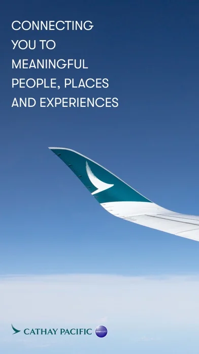 Cathay Pacific screenshot 1