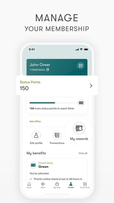 Cathay Pacific screenshot 4