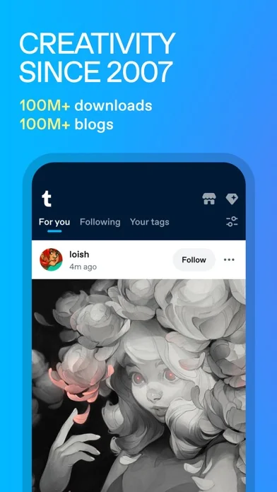 Tumblr – Kunst, Kultur, Chaos screenshot 1