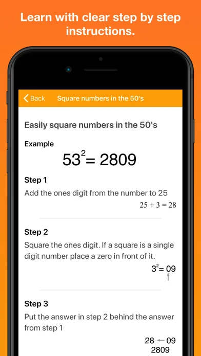 Mathemagics: Mental Math screenshot 2