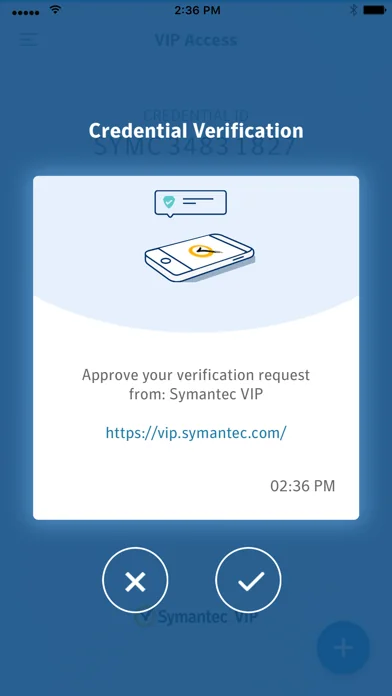 VIP Access for iPhone screenshot 2