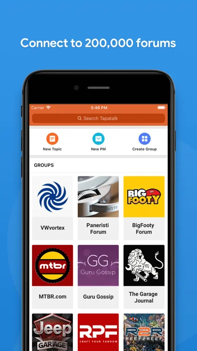 Tapatalk - 200,000+ Forums screenshot 2