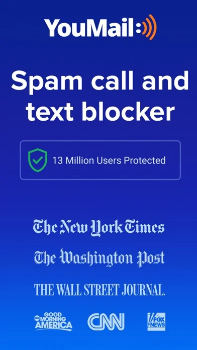 YouMail: Block Spam on iPhone screenshot 1