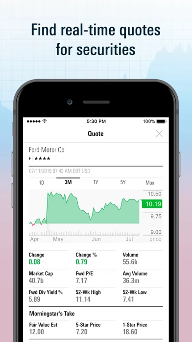 Morningstar Investor screenshot 2
