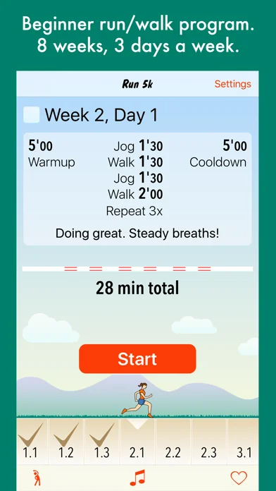 Run 5k - couch to 5k program