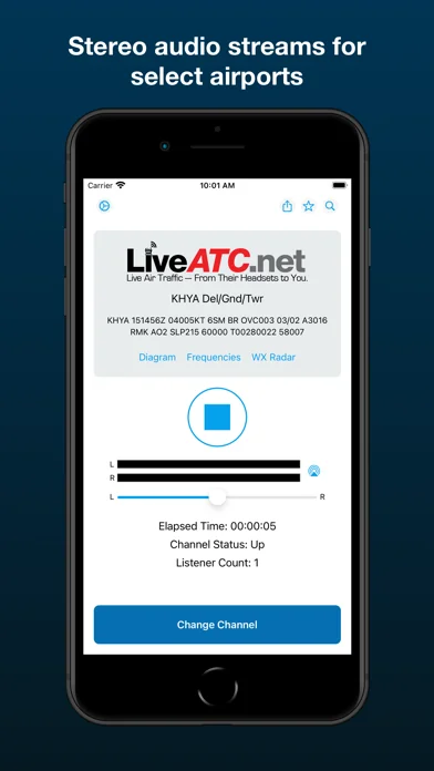 LiveATC Air Radio screenshot 2